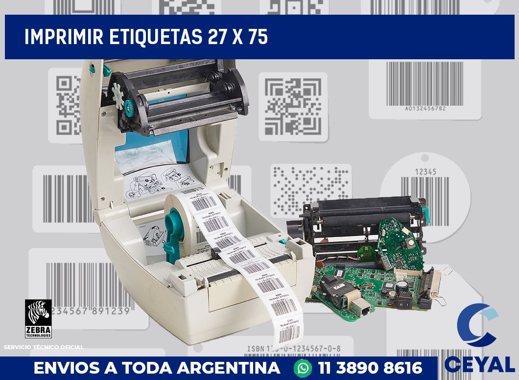 imprimir etiquetas 27 x 75