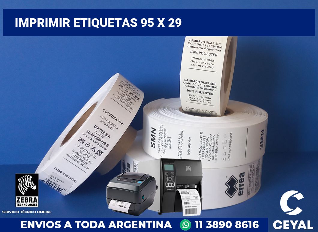 imprimir etiquetas 95 x 29