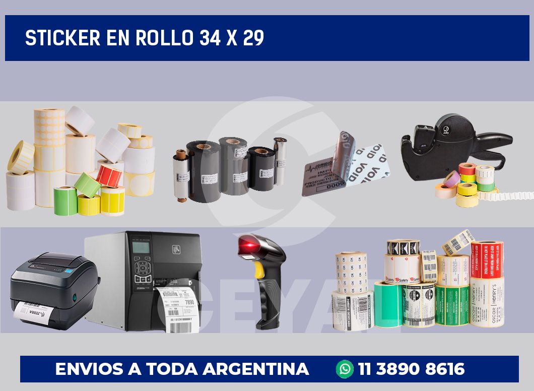sticker en rollo 34 x 29