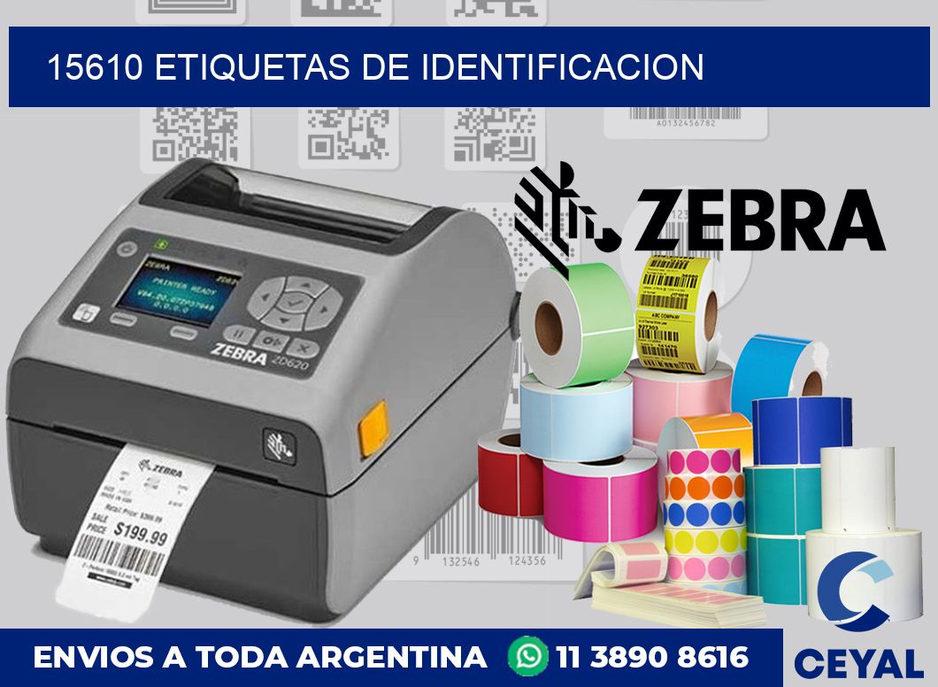 15610 Etiquetas de identificacion