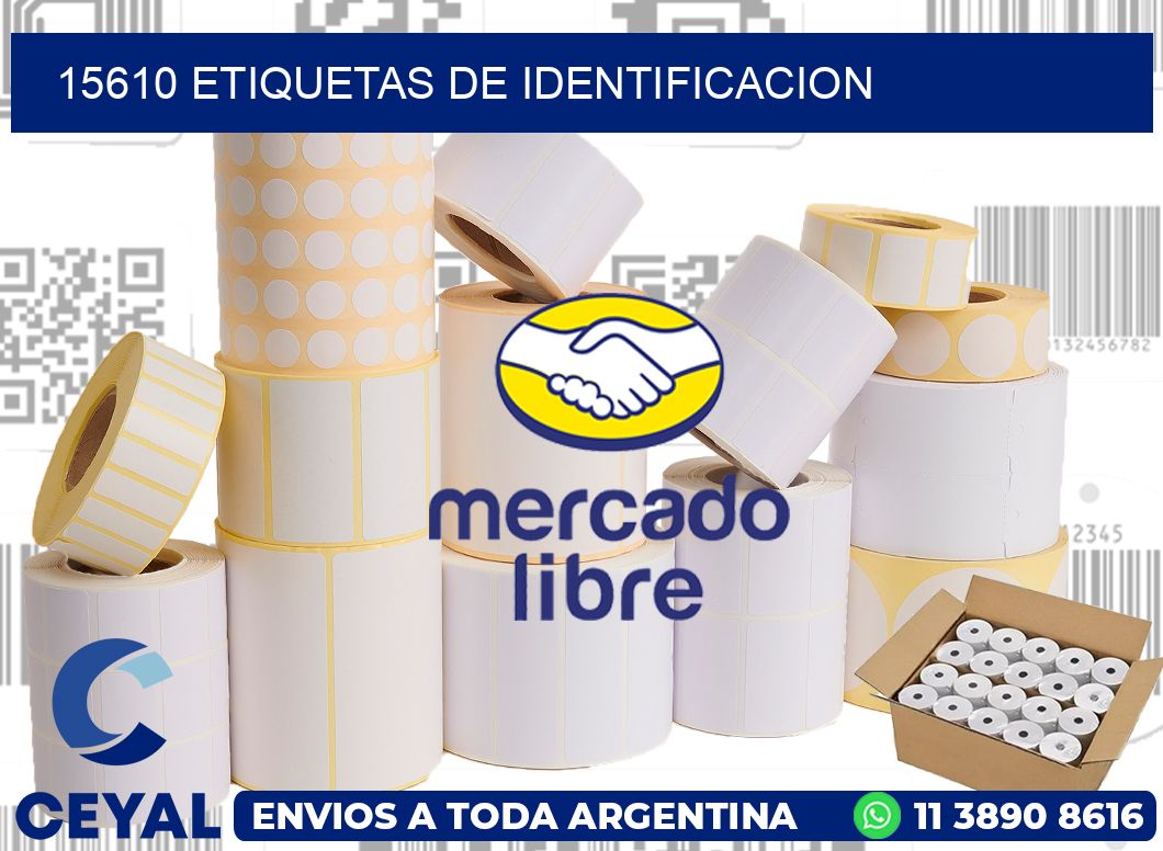 15610 Etiquetas de identificacion
