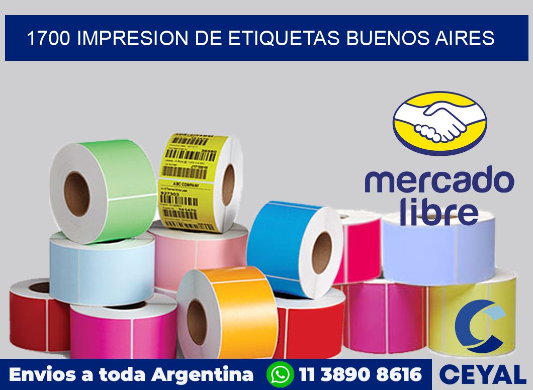 1700 Impresion de etiquetas Buenos Aires