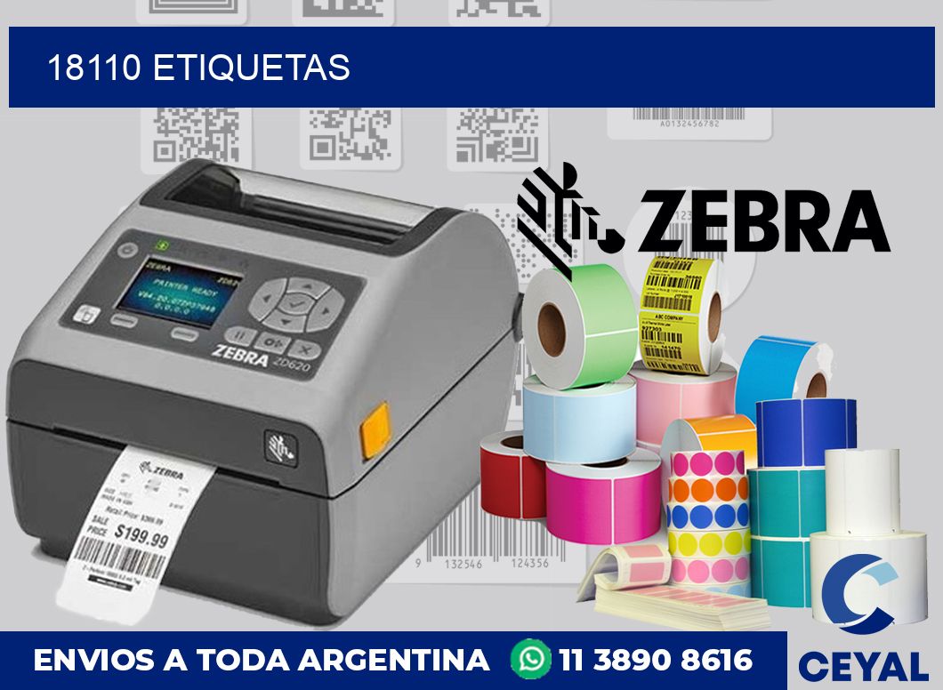 18110 etiquetas