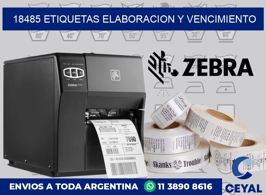 18485 Etiquetas elaboracion y vencimiento