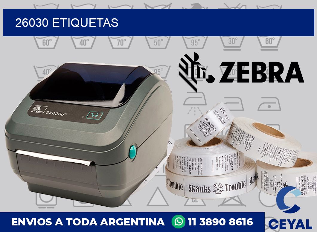 26030 etiquetas