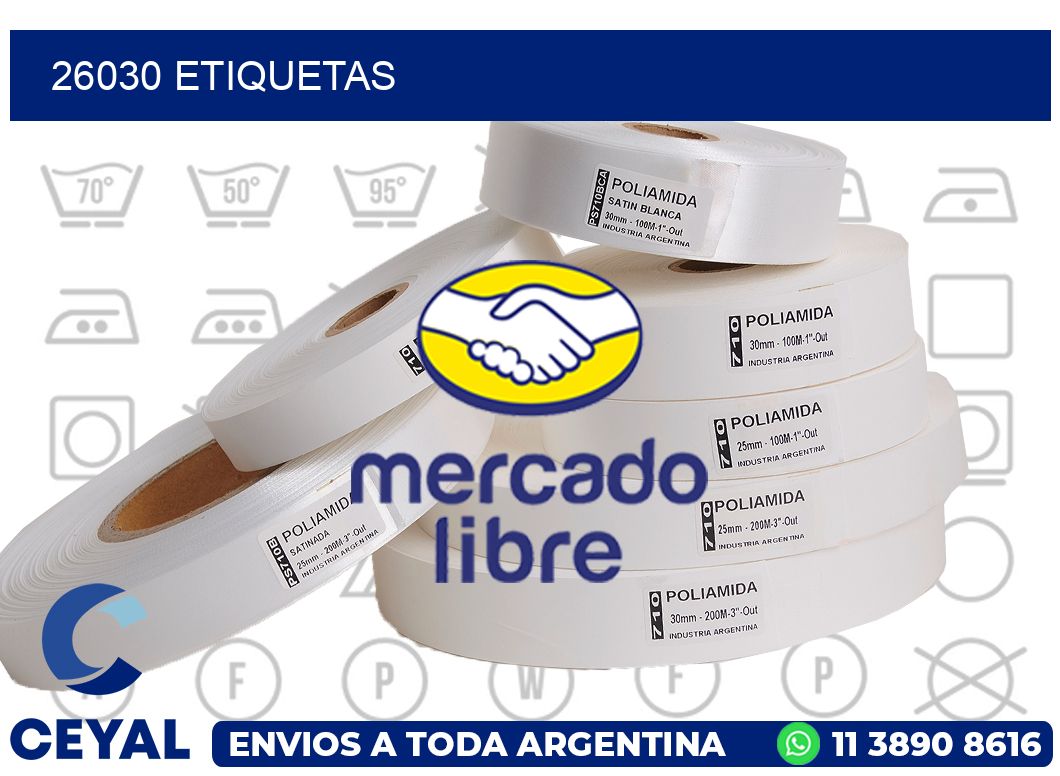 26030 etiquetas
