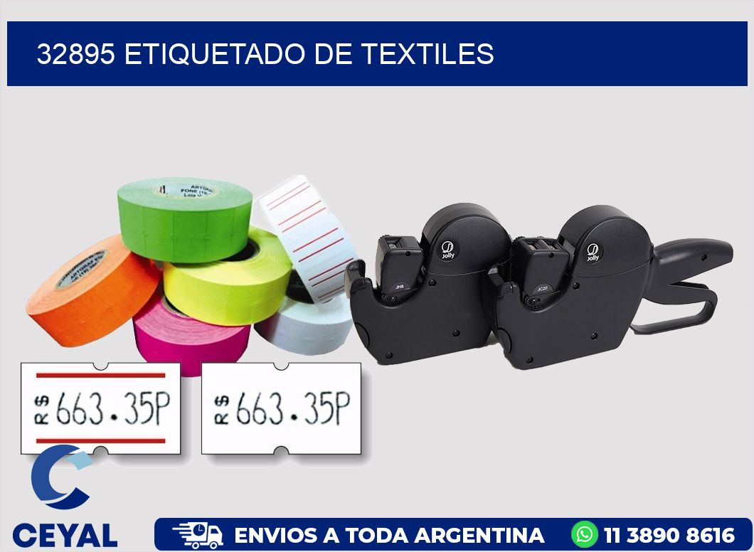 32895 Etiquetado de textiles