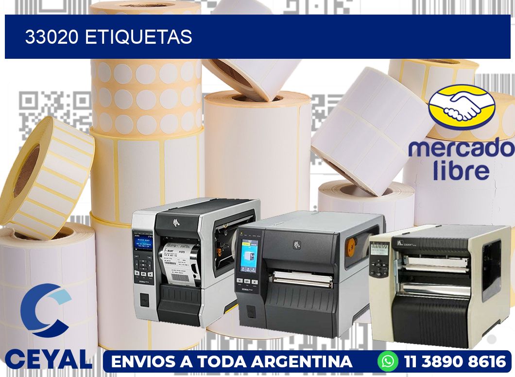 33020 etiquetas