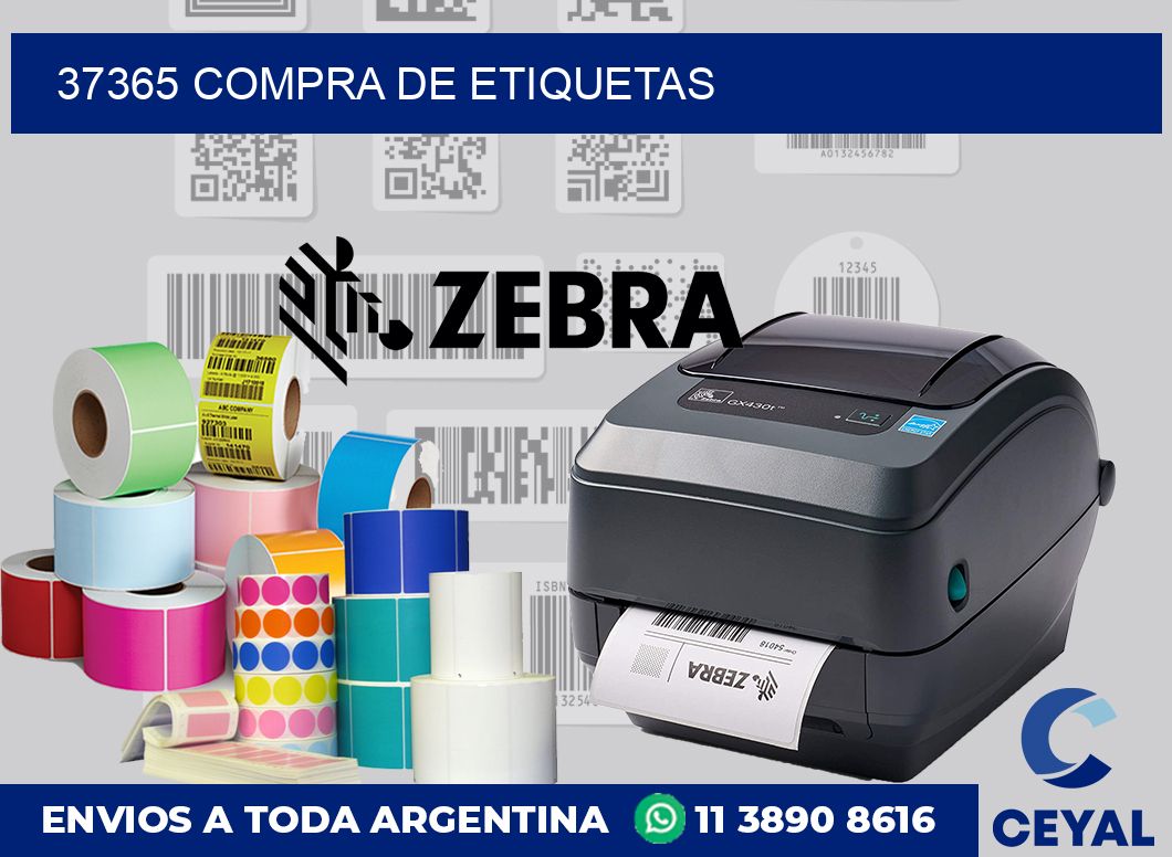 37365 compra de etiquetas