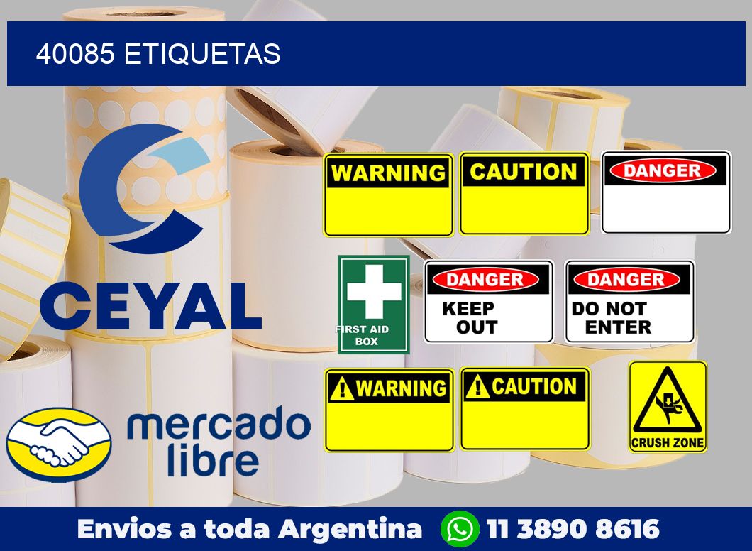 40085 etiquetas