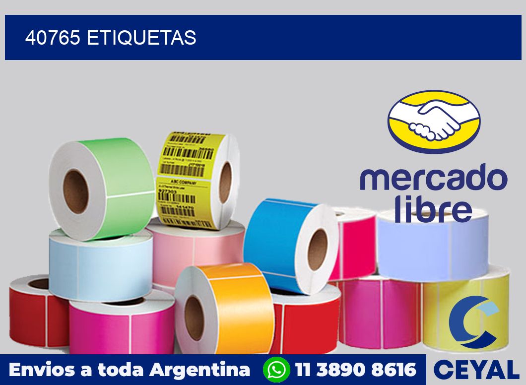 40765 etiquetas