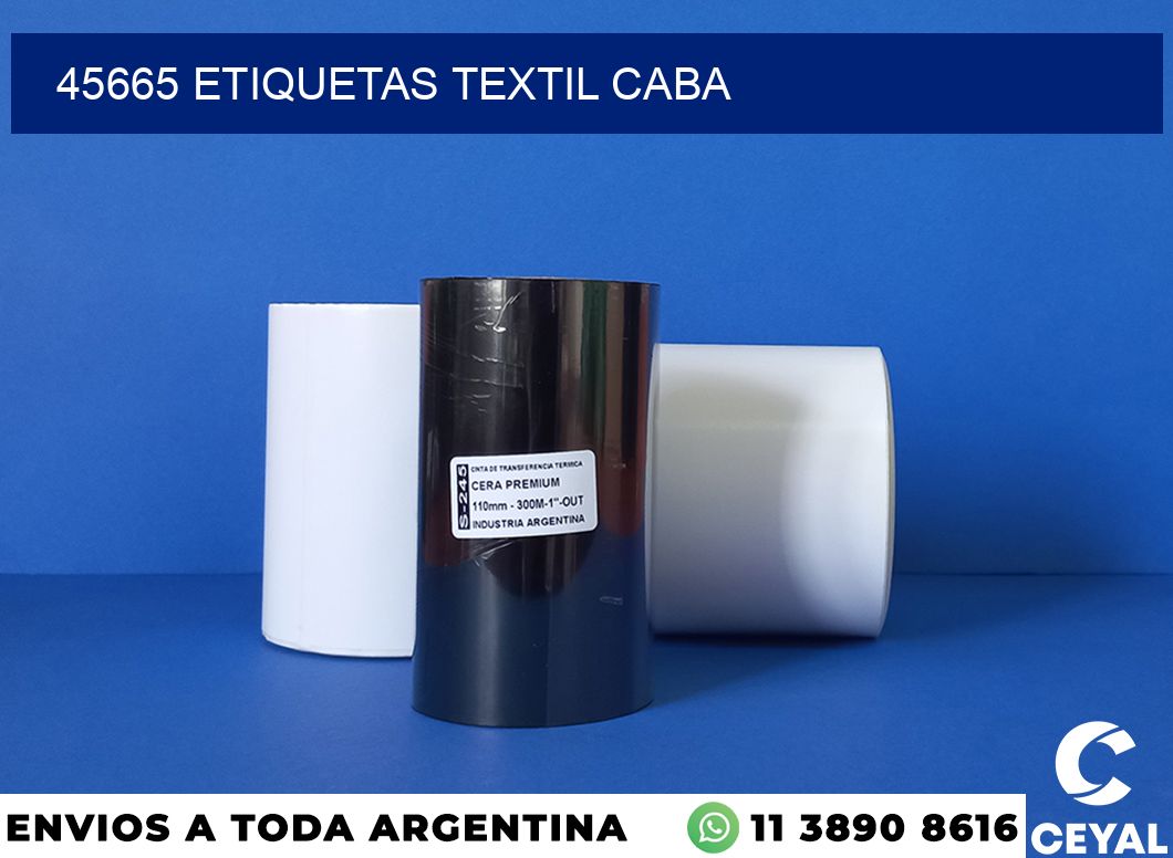 45665 etiquetas textil caba