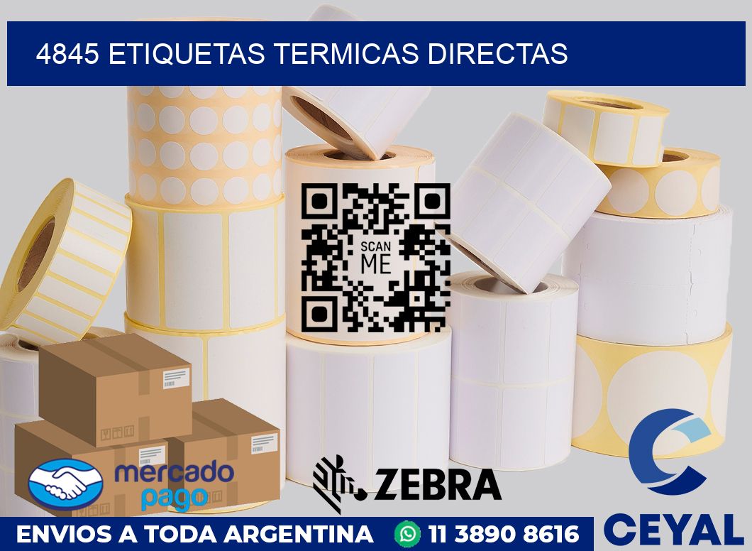 4845 Etiquetas termicas directas