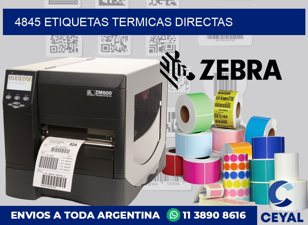 4845 Etiquetas termicas directas