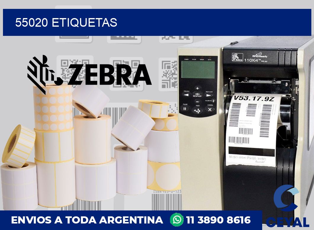 55020 etiquetas