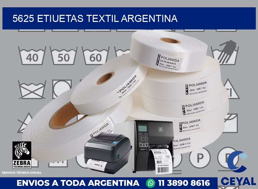 5625 etiuetas textil argentina