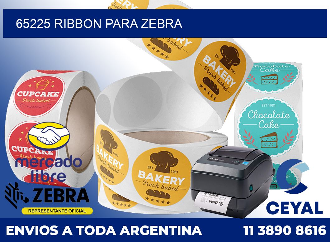 65225 ribbon para zebra