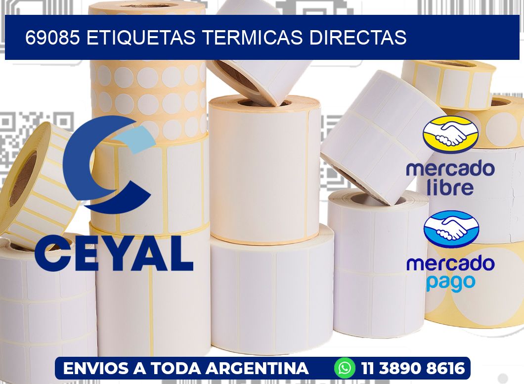 69085 Etiquetas termicas directas