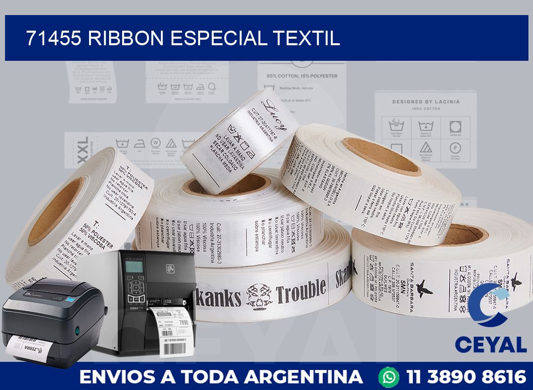71455 ribbon especial textil