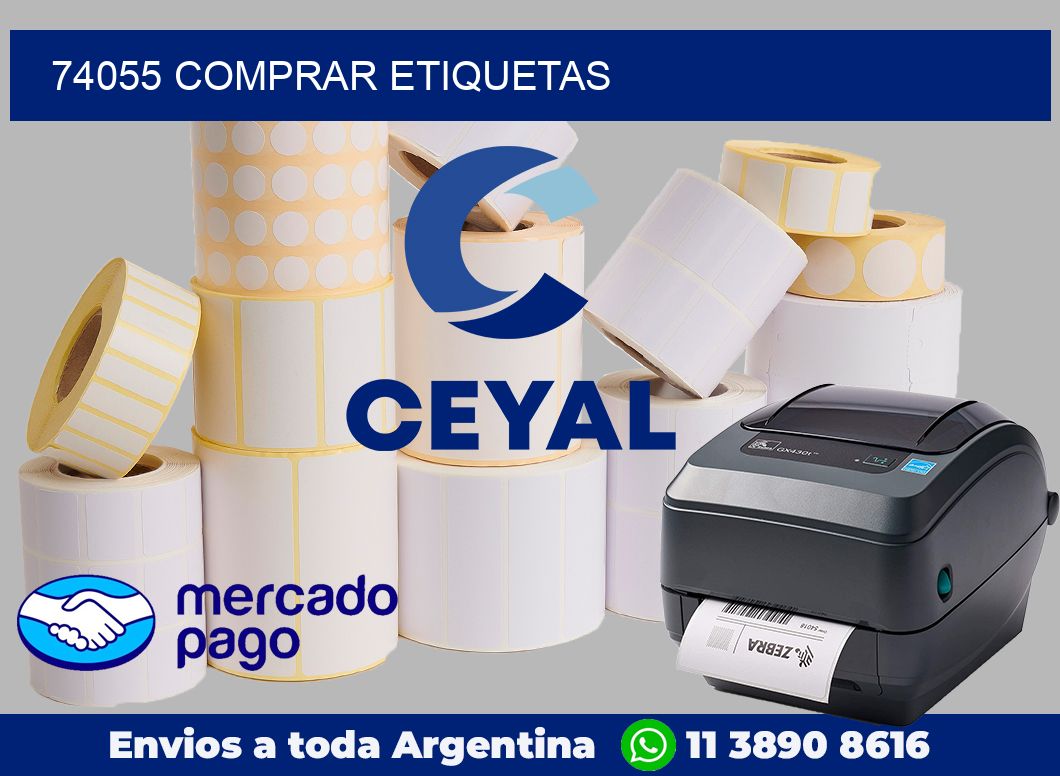 74055 Comprar etiquetas