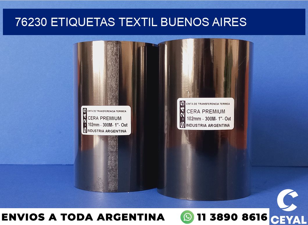 76230 etiquetas textil buenos aires