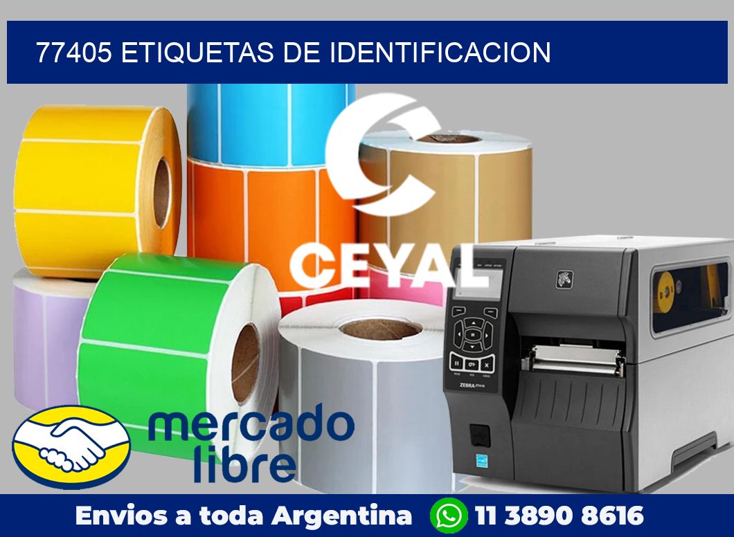 77405 Etiquetas de identificacion