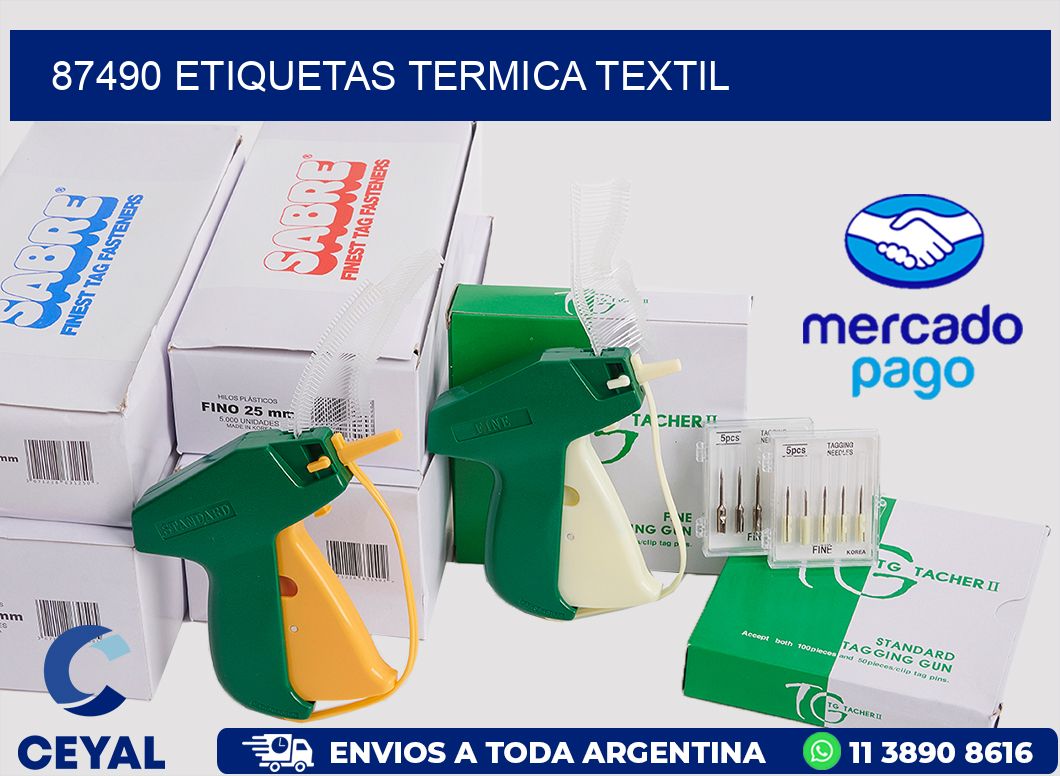 87490 etiquetas termica textil