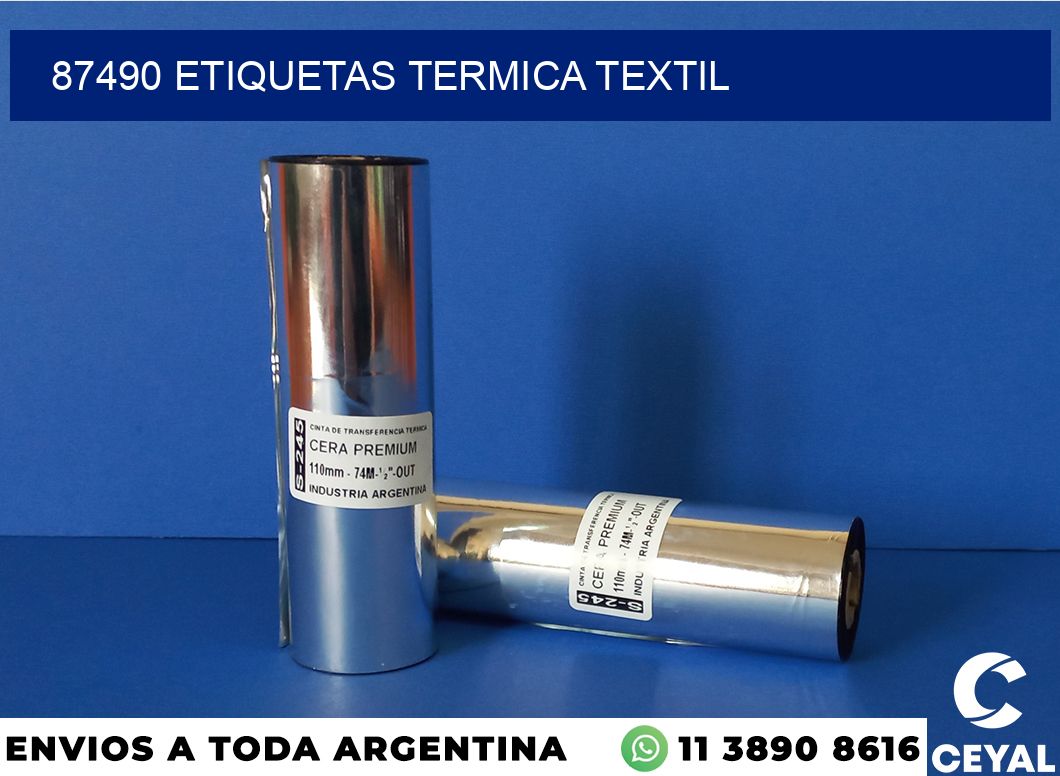 87490 etiquetas termica textil