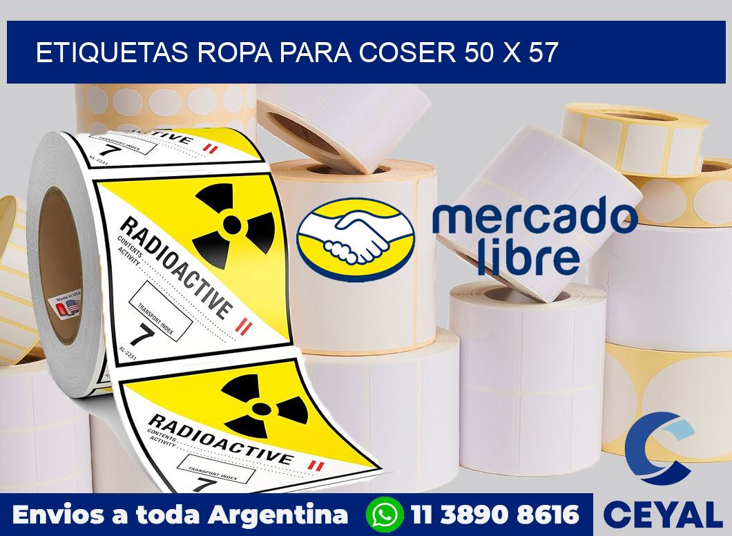 Etiquetas ropa para coser 50 x 57