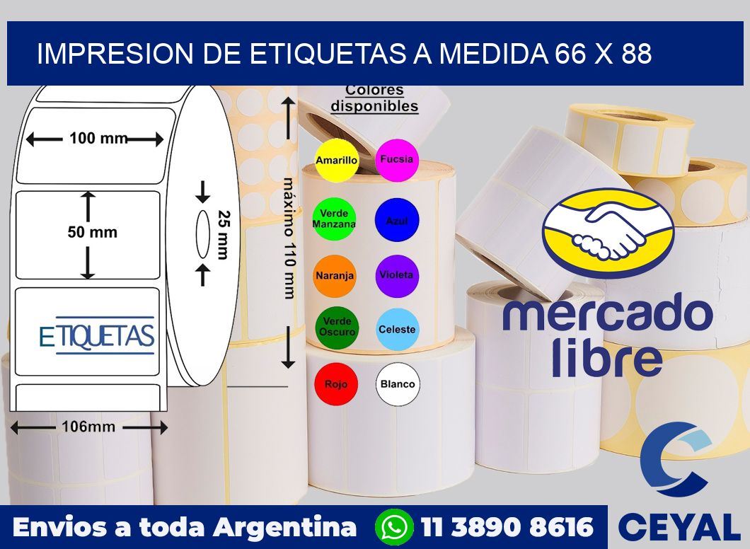 Impresion de etiquetas a medida 66 x 88