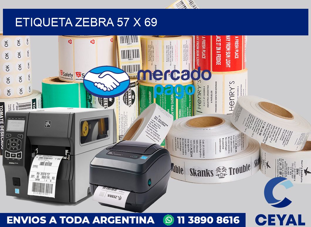 etiqueta zebra 57 x 69