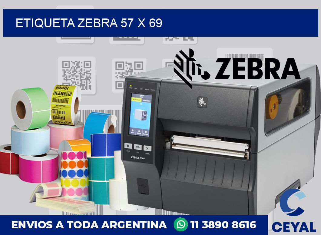 etiqueta zebra 57 x 69