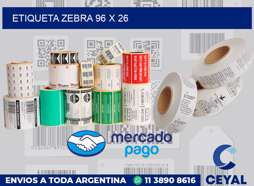 etiqueta zebra 96 x 26