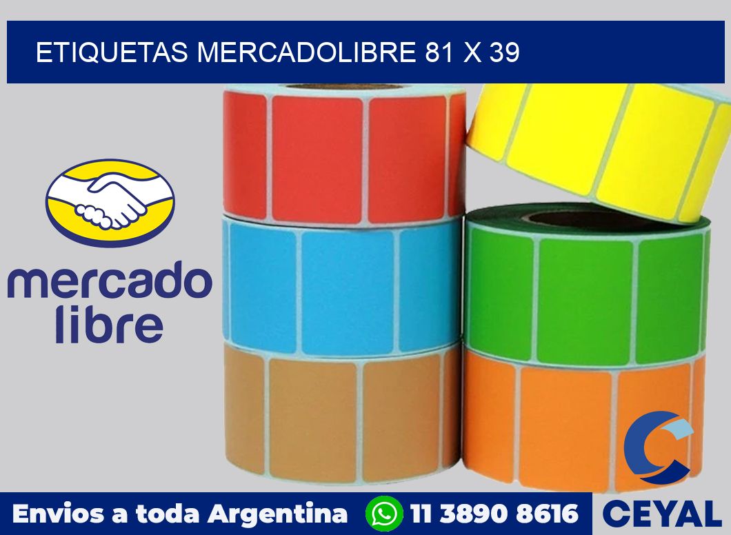 etiquetas mercadolibre 81 x 39