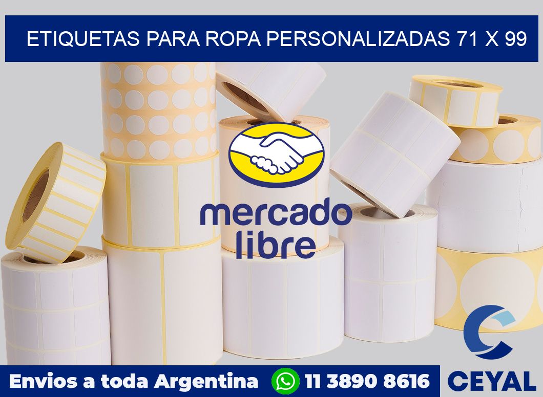 etiquetas para ropa personalizadas 71 x 99