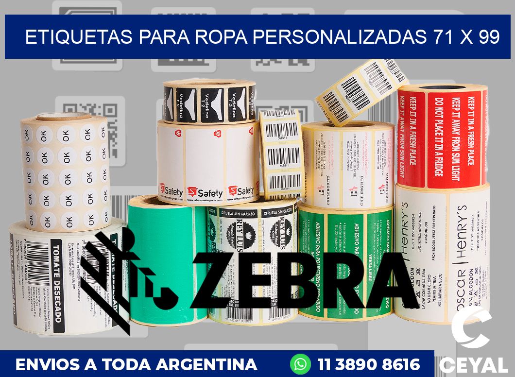 etiquetas para ropa personalizadas 71 x 99