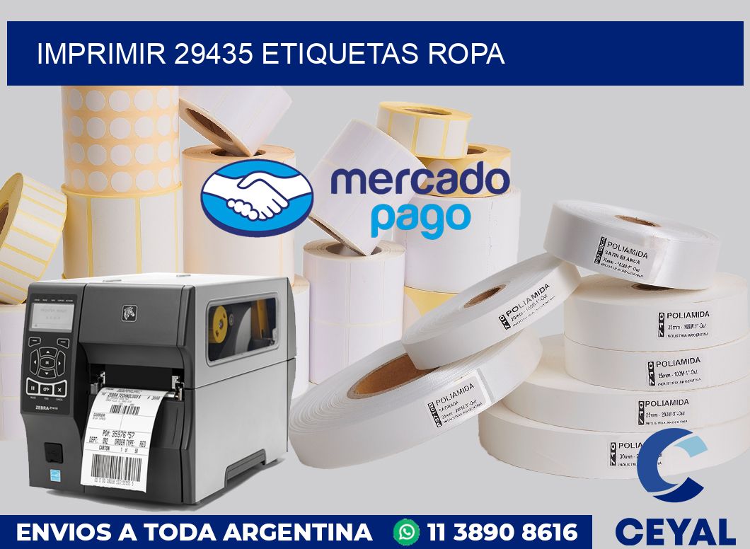 imprimir 29435 etiquetas ropa