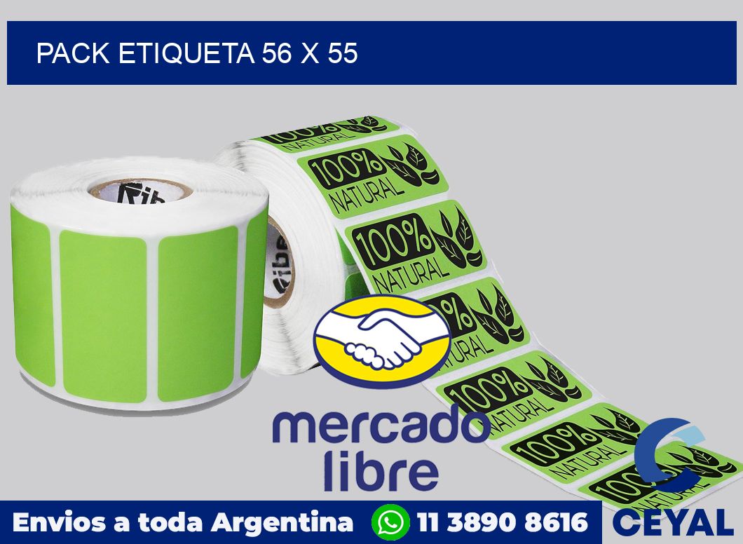 pack etiqueta 56 x 55