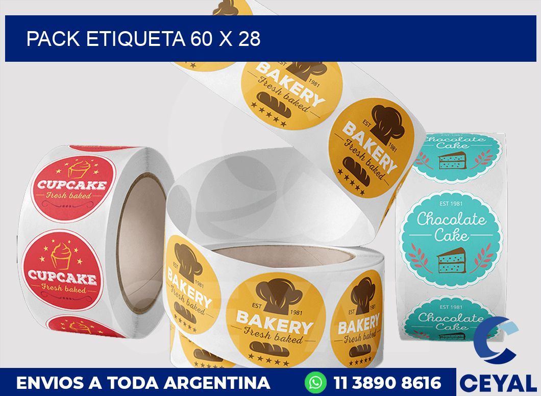 pack etiqueta 60 x 28