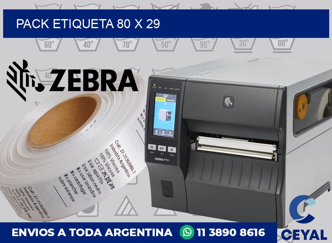 pack etiqueta 80 x 29