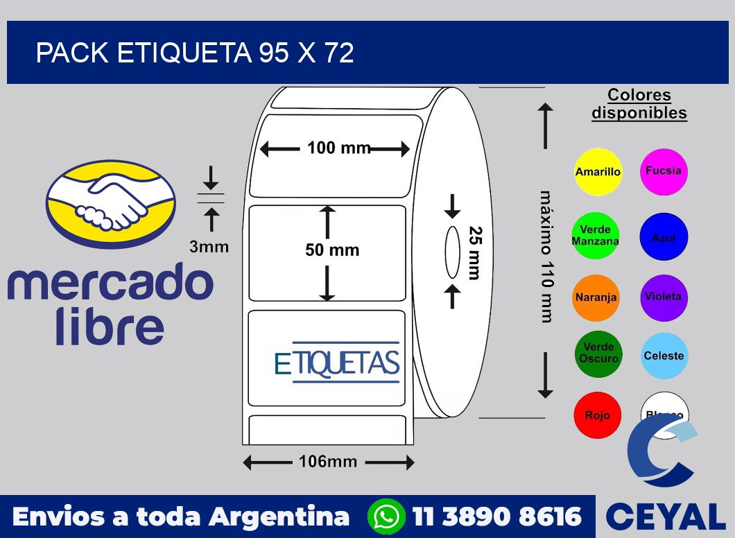 pack etiqueta 95 x 72