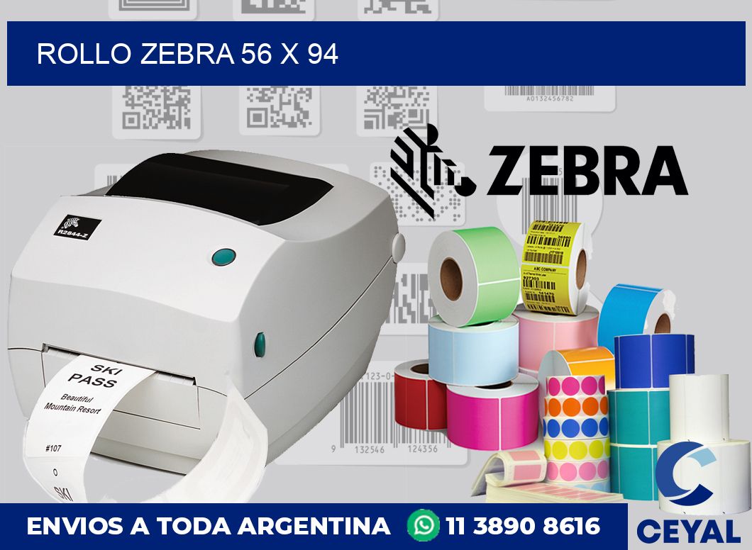 rollo zebra 56 x 94