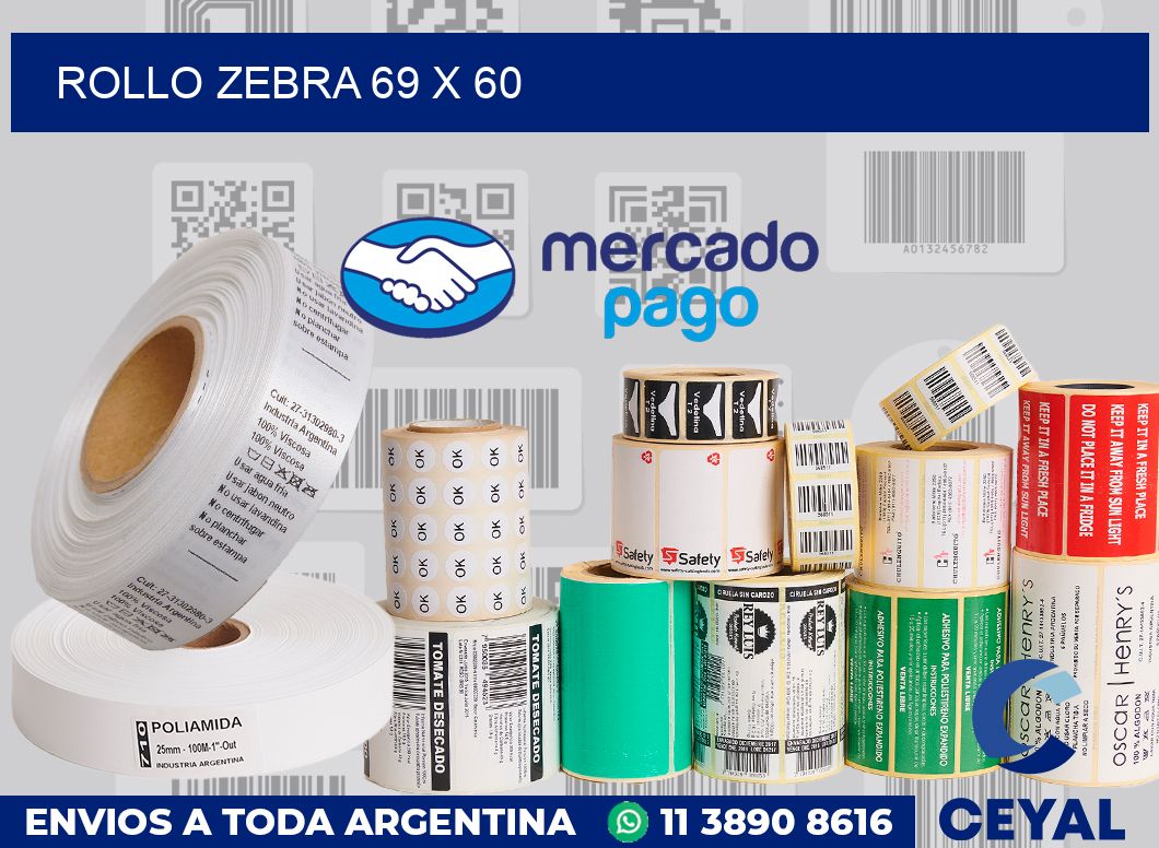 rollo zebra 69 x 60