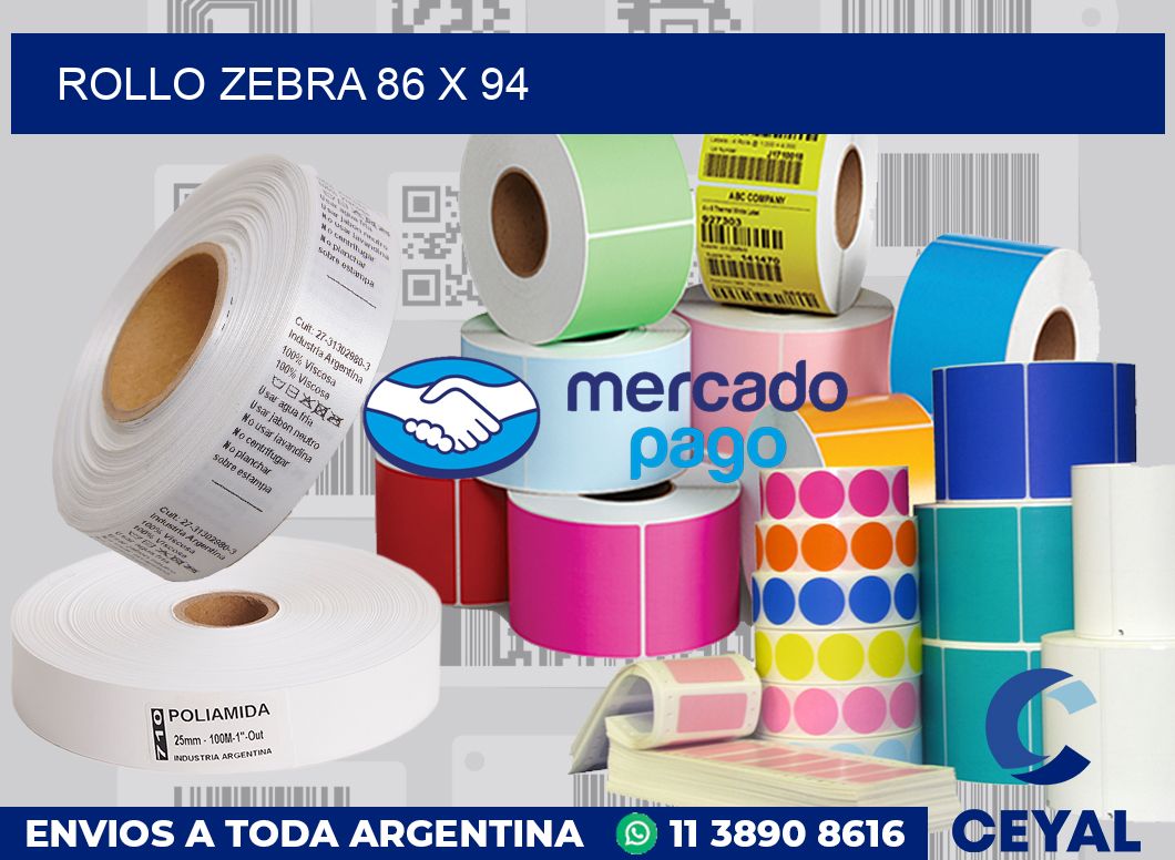 rollo zebra 86 x 94