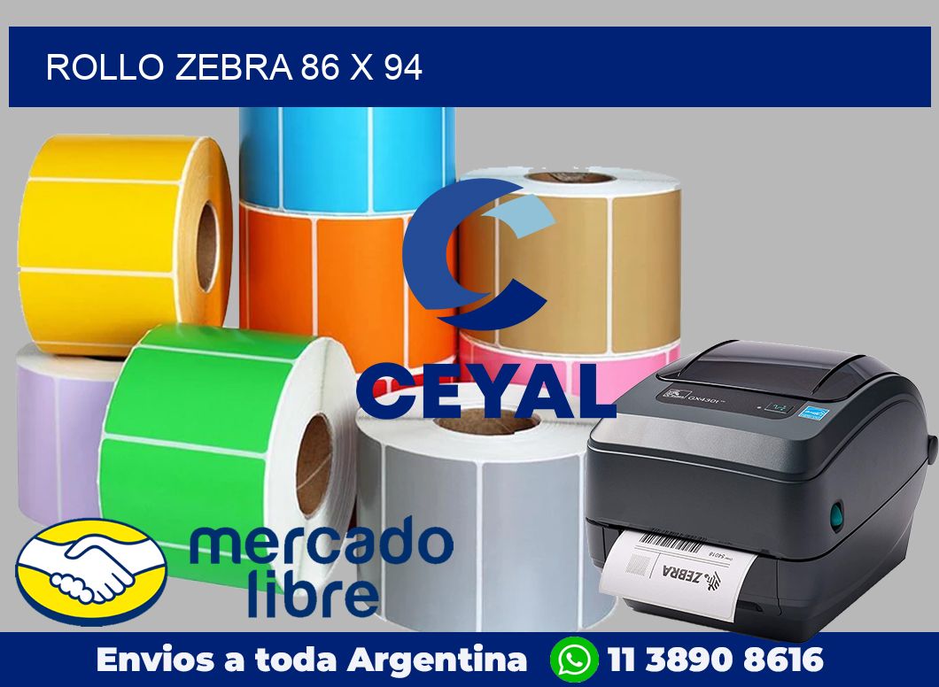 rollo zebra 86 x 94