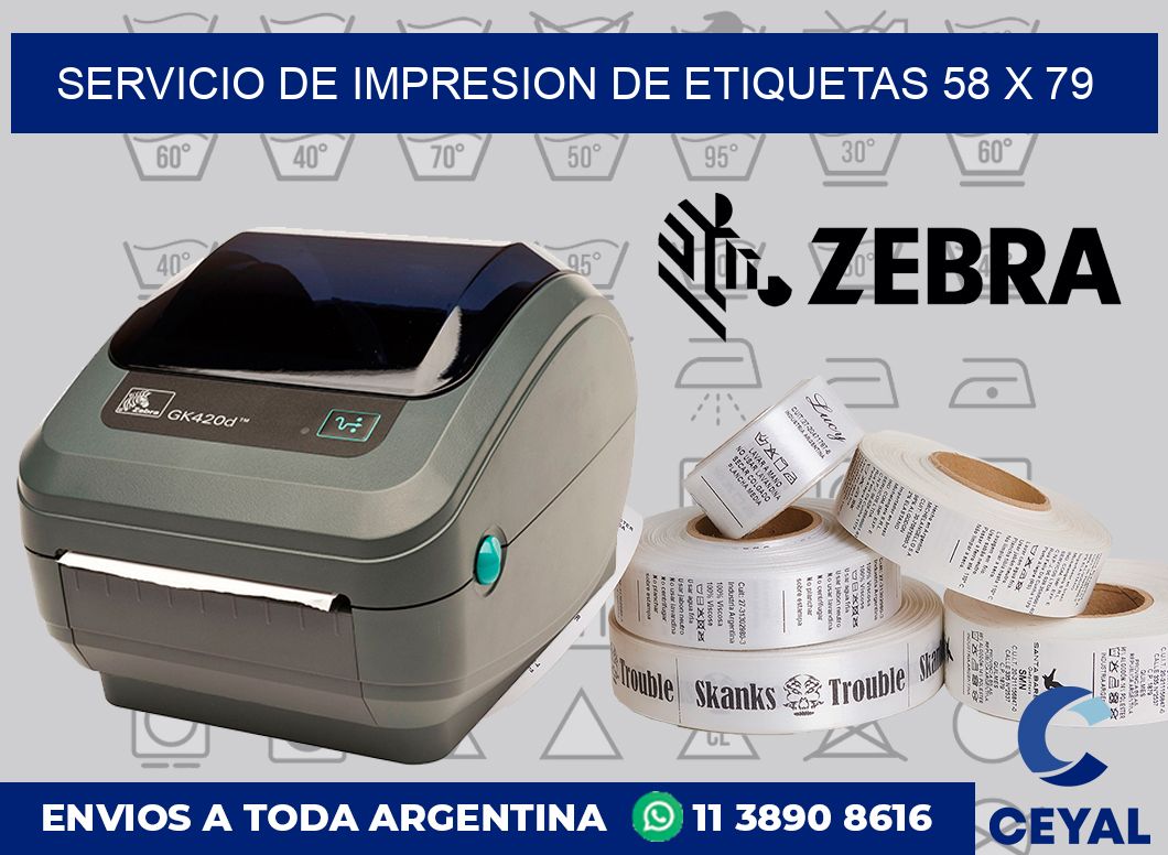 servicio de impresion de etiquetas 58 x 79