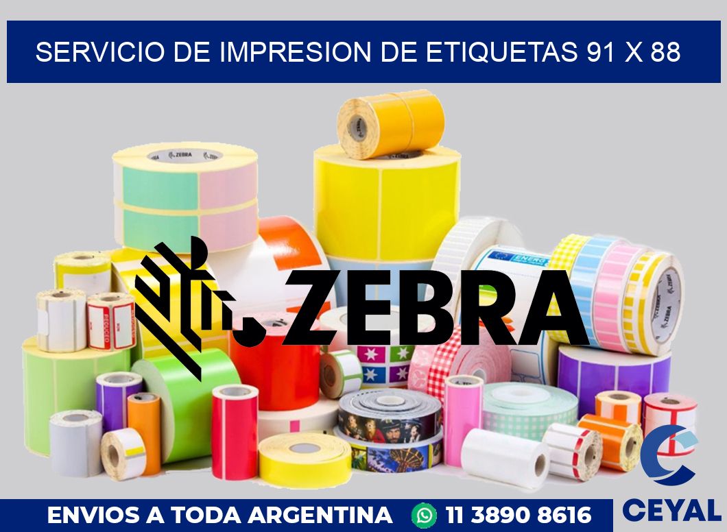 servicio de impresion de etiquetas 91 x 88