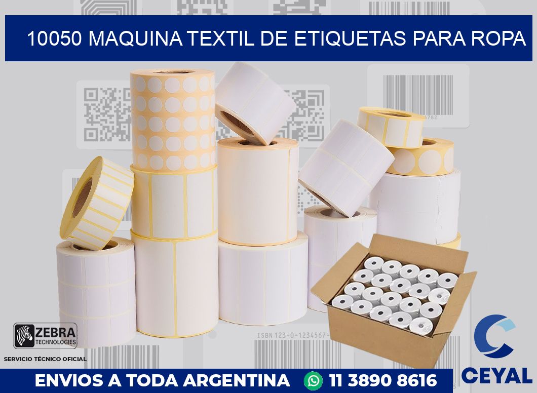 10050 MAQUINA TEXTIL DE ETIQUETAS PARA ROPA
