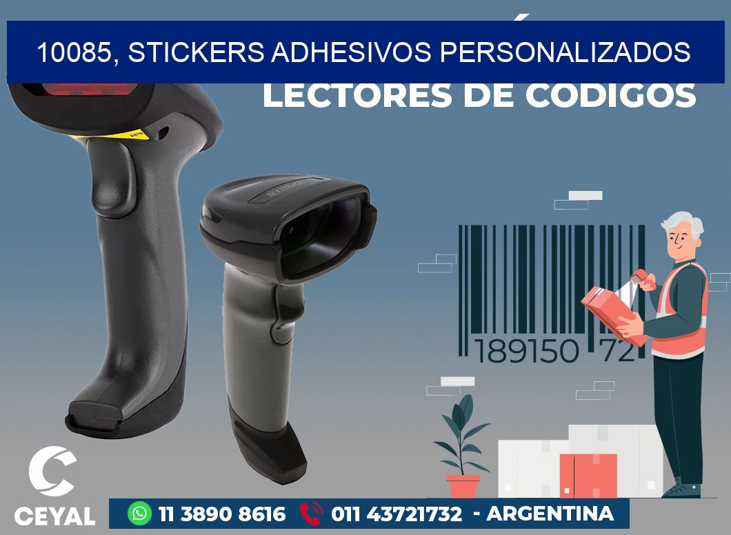 10085, stickers adhesivos personalizados