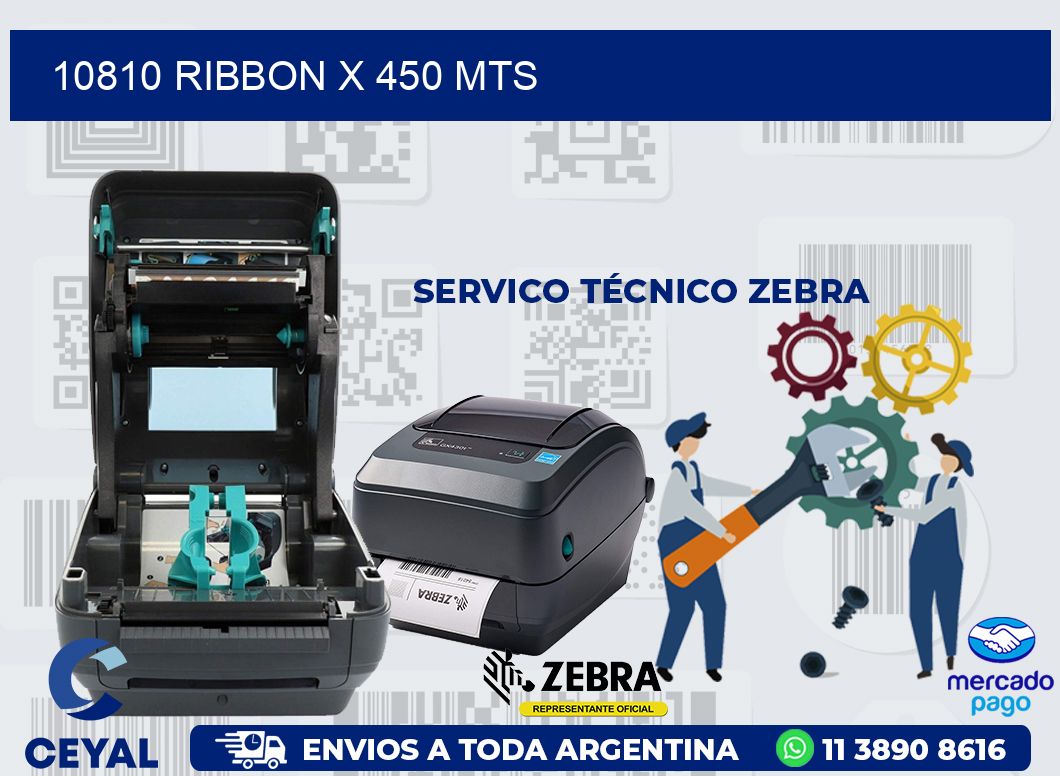 10810 RIBBON X 450 MTS